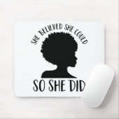 黒い女の子の魔法信じができる限り、そうした マウスパッド (マウス)