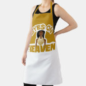 黒い女性が天国アフリカ伝統 エプロン (インサイチュ)