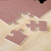 黒い女性、イライラした表情、自然な髪 ジグソーパズル (側面)