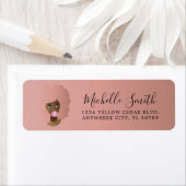 黒い女性、ピンクバブルガム、ピンク ラベル (インサイチュ)