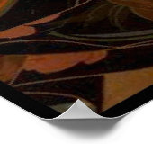 黒い女性 ポスター (角)