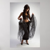 黒い女性 ポスター (正面)