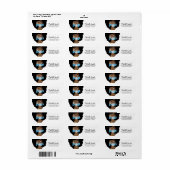 黒い女性，準備ポップ・アートのができて，バブルガム，青 ラベル (フルシート)