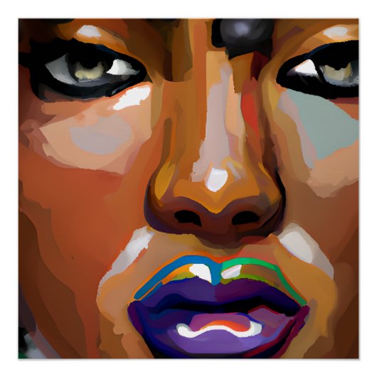 黒い女感動的の黒のク前向きイーンメル ポスター (正面)