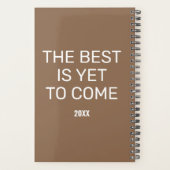 黒い女最高のは未だ来だ、Gum & Shades プランナー手帳 (裏面)