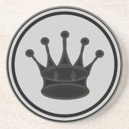 黒い女王の駒 コースター