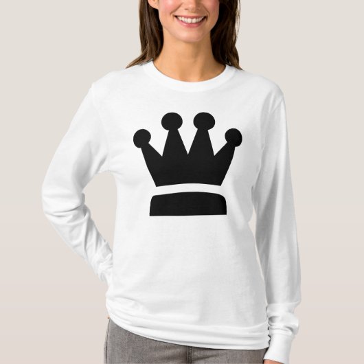 黒い女王 Tシャツ (正面)