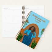 黒い女、彼女は信じできるよ、彼女は行った プランナー手帳 (ディスプレー)