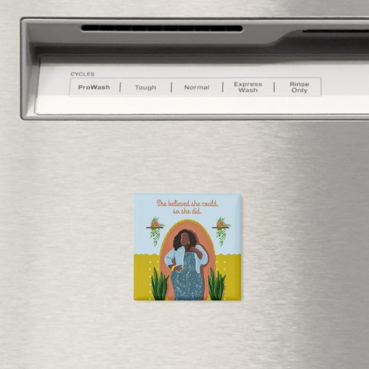 黒い女、彼女は信じ出来る、彼女はMをした マグネット (インサイチュ (食洗機))