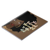 黒い女、彼女信じは出来るようになった ノートブック (左側)