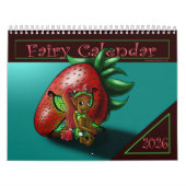 黒い妖精2026 カレンダー (カバー)