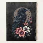 黒い威厳のある烏 プランナー手帳 (裏面)