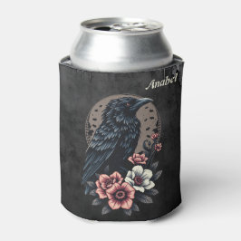黒い威厳のある烏 缶クーラー