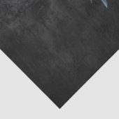 黒い威厳のある烏 薄葉紙 (詳細)