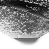 黒い子どもたち(犬の描カート写真) ポスター (角)