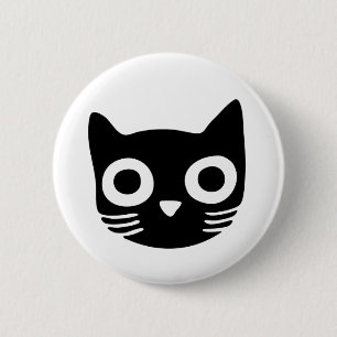 黒い子猫 缶バッジ