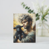 黒い子羊の妖精 ポストカード (スタンド正面)