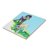 黒い子羊の白い子羊 タイル (側面)
