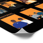 黒い安定した映画 ポスター (角)