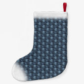 黒い実験室のクリスマスのストッキングカスタムな犬のストッキング スモールクリスマスストッキング (裏面)