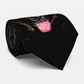 黒い実験室のレトリーバーの芸術美しい犬の絵画 ネクタイ (ロール)