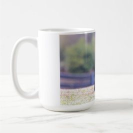 黒い実験室の子犬の地位 コーヒーマグカップ