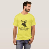 黒い実験室は人のワイシャツを捜します Tシャツ (正面フル)