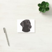 黒い実験室犬 ポストイット (オフィス)