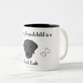 黒い実験室 ツートーンマグカップ (正面右)