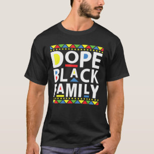 黒い家族が一致するアフリカ系アメリカ人G Tシャツ