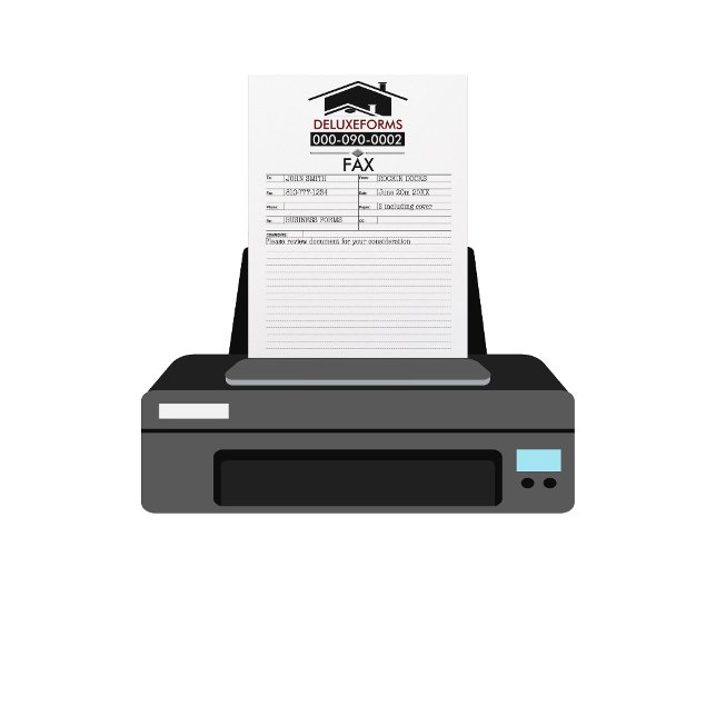 黒い屋根のFAX レターヘッド (クリエイターアップロード済み)