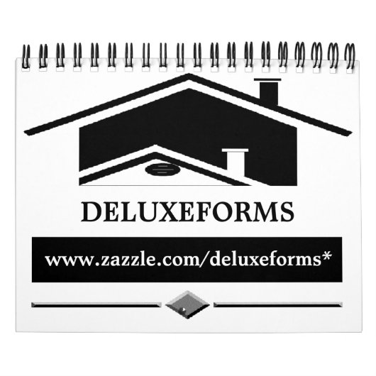 黒い屋根 カレンダー (カバー)