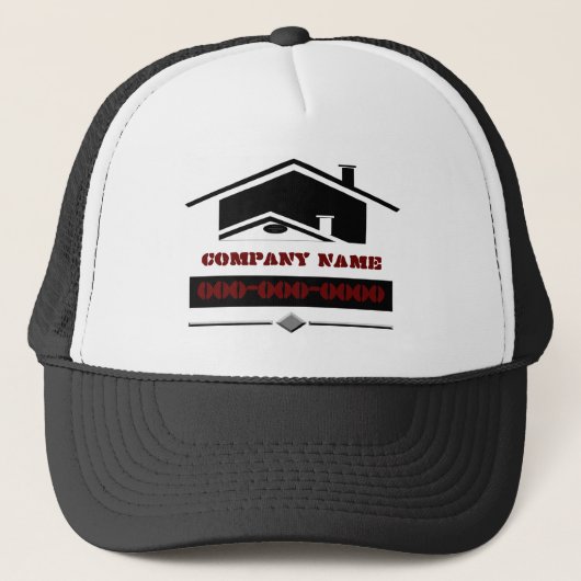 黒い屋根 キャップ (正面)