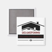 黒い屋根 マグネット (正面/裏面)