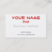 黒い屋根 名刺 (裏面)