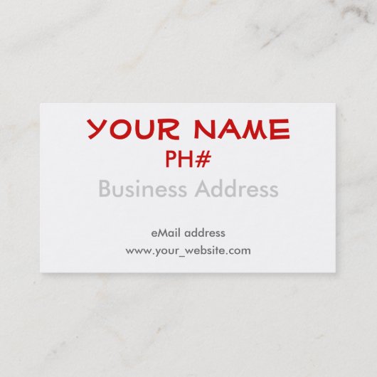 黒い屋根 名刺 (裏面)