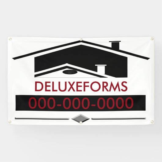 黒い屋根 横断幕 (横)