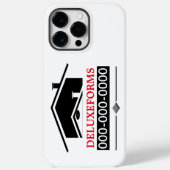 黒い屋根 Case-Mate iPhoneケース (裏面)