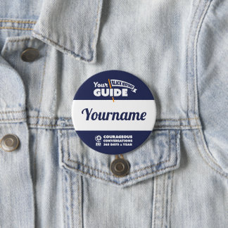 黒い履歴ツアーガイド名ボタン 缶バッジ