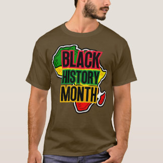 黒い履歴月の地図27 Tシャツ