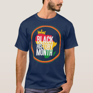 黒い履歴月の地図44 Tシャツ