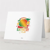 黒い履歴月 カード (裏面)