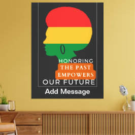 黒い履歴月 キャンバスプリント