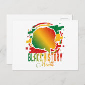 黒い履歴月 シーズンポストカード (正面/裏面)