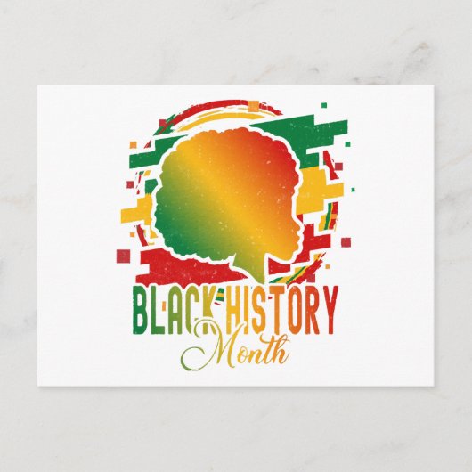 黒い履歴月 シーズンポストカード (正面)