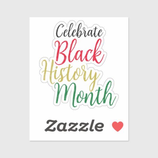 黒い履歴月 シール (シート)