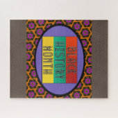 黒い履歴月 ジグソーパズル (横)