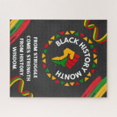 黒い履歴月 ジグソーパズル (横)