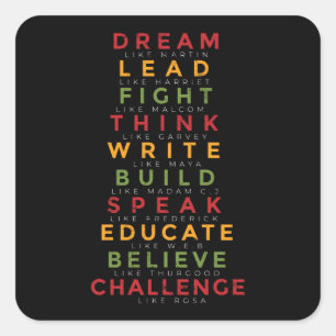 黒い履歴月 スクエアシール