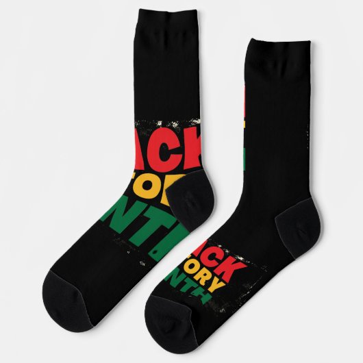 黒い履歴月 ソックス (左)